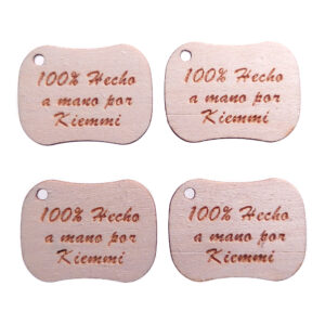 Rectangle Wooden Labels 1