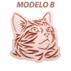 Magnet Cabeza Gato - Modelo B