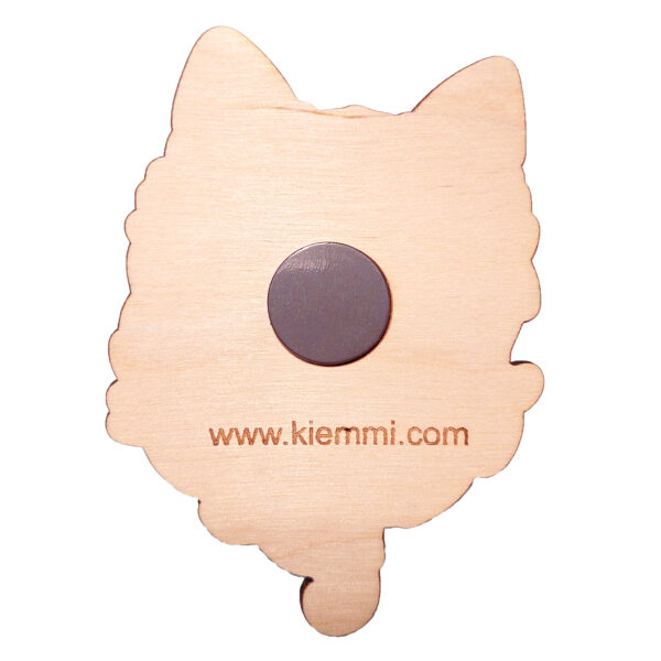 Imanes de nevera de madera hechos a mano en forma de gatos - Bild 7
