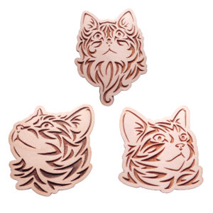 Aimant tête de chat