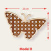 Mariposas de madera de decoración mural