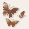 Mariposas de madera de decoración mural