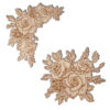 wooden roses