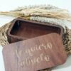 Caja de madera personalizada hecha a mano