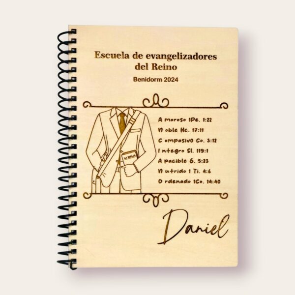 Libreta personalizada para precursores / ancianos