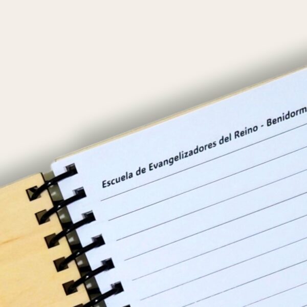 Libreta personalizada para precursores / ancianos