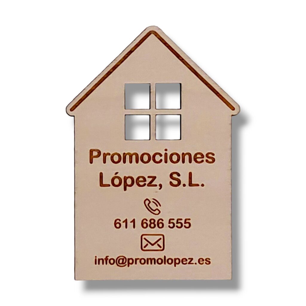 Cartes de visite en bois