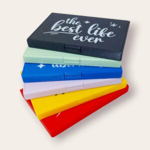 Tarjetero Personalizable para Tarjetas de Contacto JW