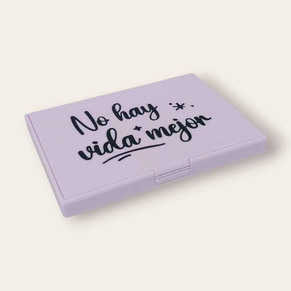 Tarjetero Personalizable para Tarjetas de Contacto JW