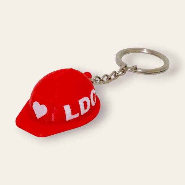 Llavero 3D en forma de casco de construcción LDC - LDC Gift - Imagen 7