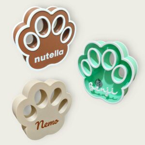 Pușculițe 3D în formă de labe de câine - Pușculiță personalizabilă