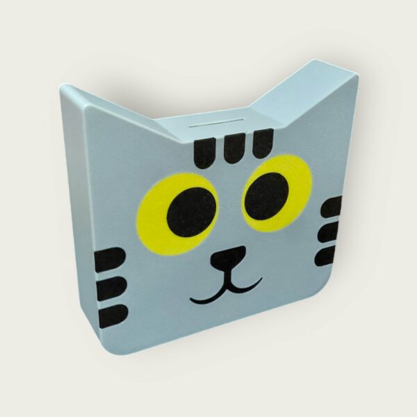 3D-kattformad spargris - Anpassningsbara spargrisar - Modell 2