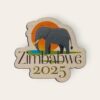 Pins Asamblea Especial 2025 - Culto Puro - JW - Zimbabue - Hararé