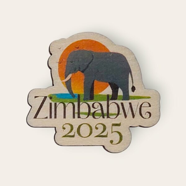 Pins Asamblea Especial 2025 - Culto Puro - JW - Zimbabue - Hararé