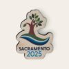 Pins Asamblea Especial 2025 - Culto Puro - JW - Estados Unidos - Sacramento