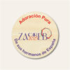 Chapa personalizada Asamblea Especial 2025 - Culto Puro - JW - Croacia - Zagreb