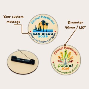 Personalized wooden plaques International Assembly 2026 - Happily Ever After - JW