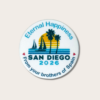 Personalized badge International Assembly 2026 - Happily Ever After - JW - San Diego - United States