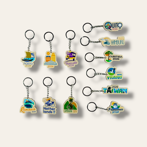 2026 International Assembly Keychains "Happily Ever After" - JW