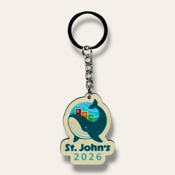 2026 International Assembly Keychain "Happily Ever After" - JW - St. John, Newfoundland - Canada