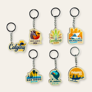 Breloczki do kluczy z Międzynarodowego Zgromadzenia 2026 "Szczęśliwi na zawsze" – JW